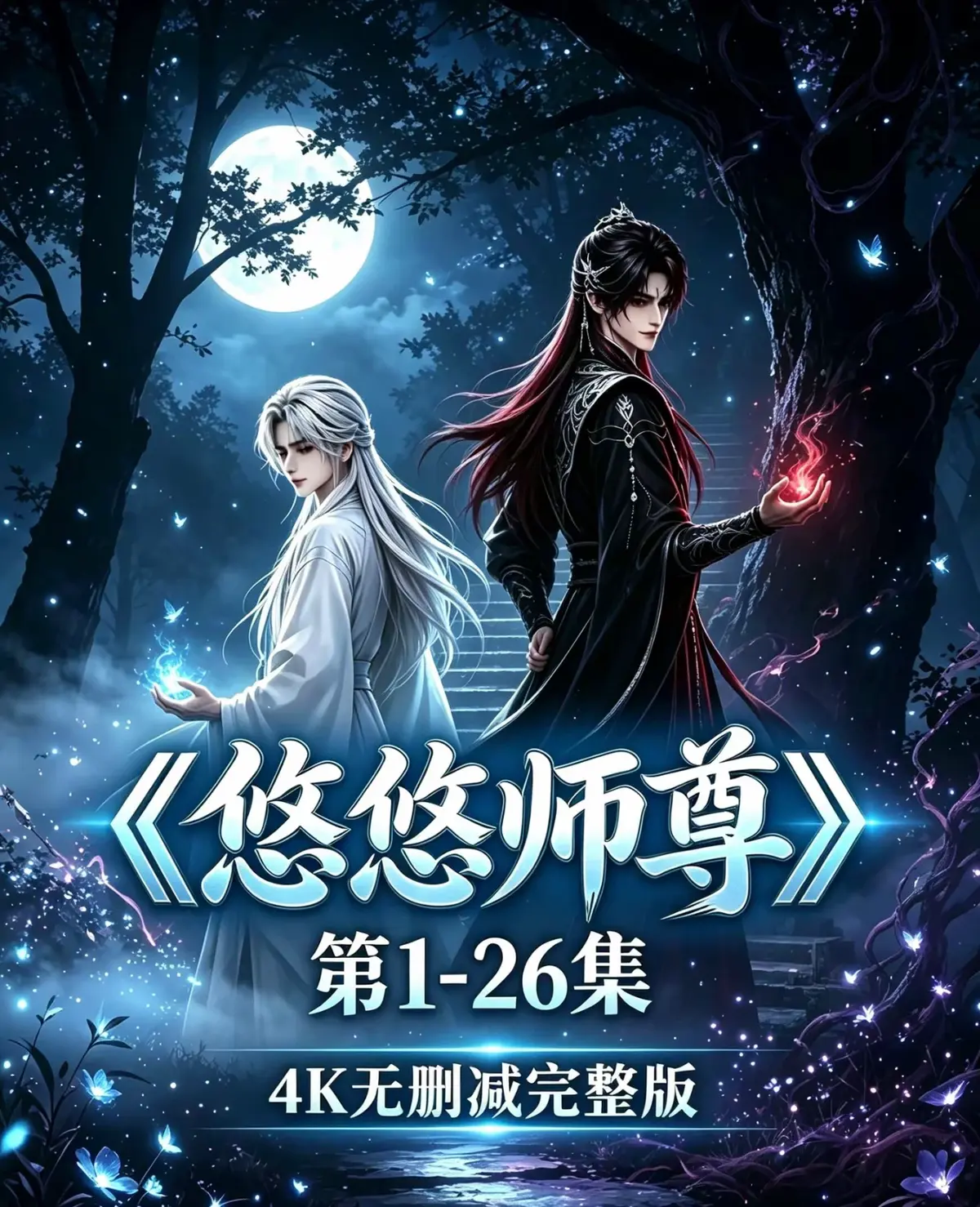 《悠悠师尊》双男主AI短剧-穿书师尊与黑化魔尊双向救赎-悠悠师尊全集26集免费在线观看